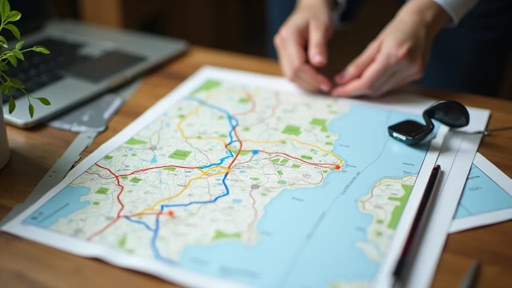 Mapa a plánování výletu